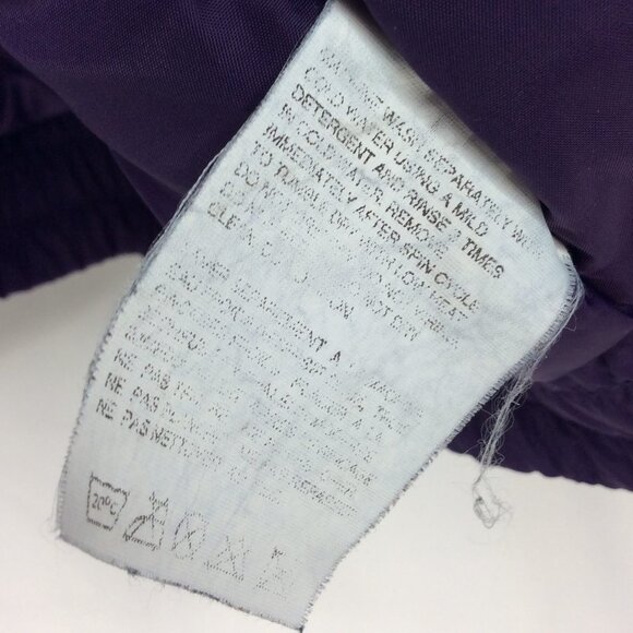 Vintage 90s HEAD Skiwear Jacket Mens Size Large Purple Red Thick Snowmobile - Picture 16 of 16